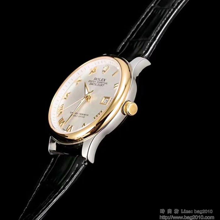 ROLEX勞力士 新品上市 2019新款 勞力士情侶腕表 簡約時尚大方 深度防水  wssb4866